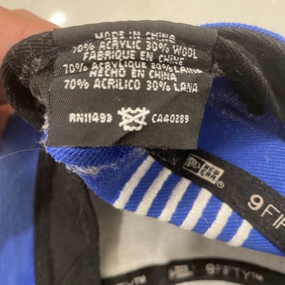 LA Dodgers New Era 9FIFTY SnapBack Hat Blue MLB Genuine Merchandise - Picture 7 of 8